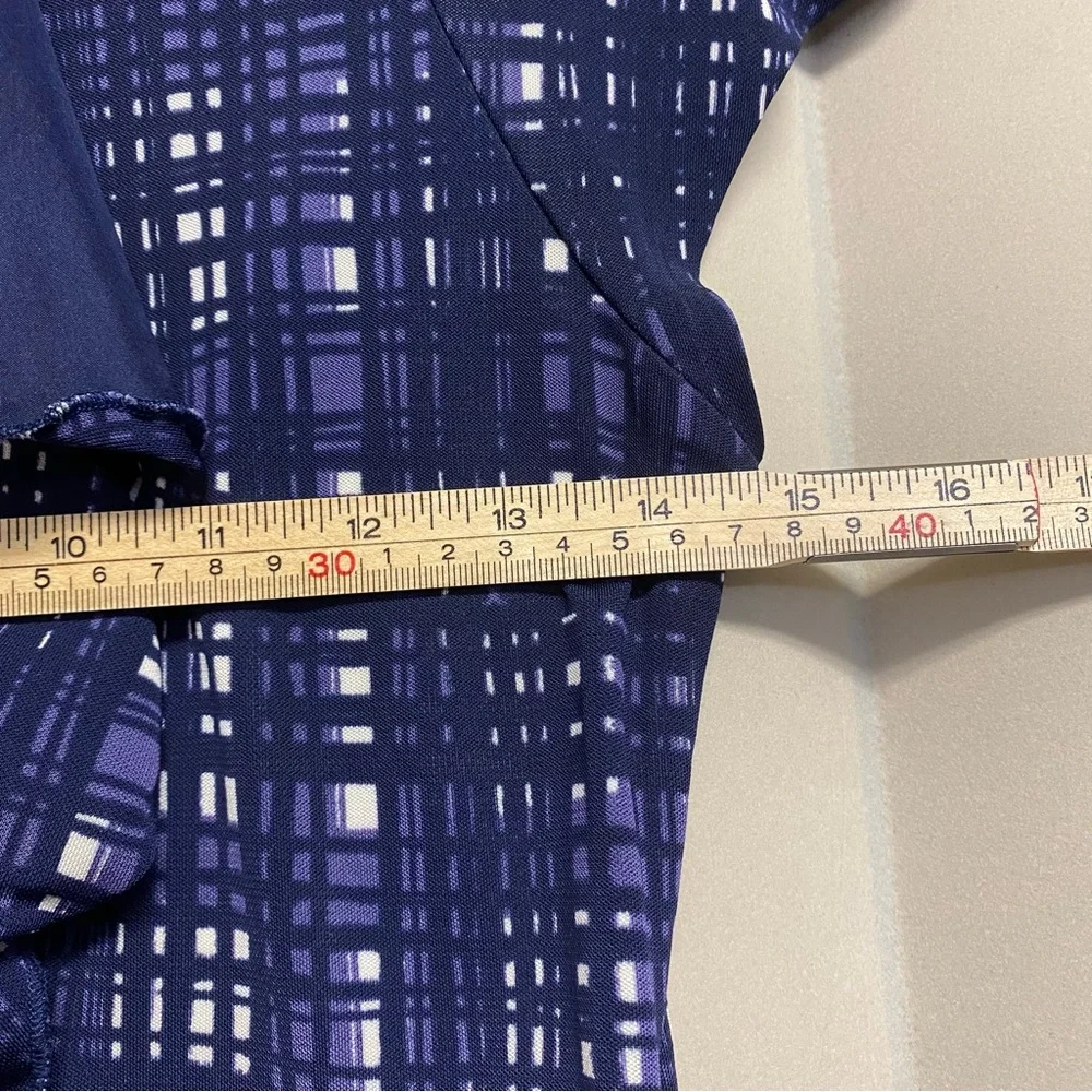 Tory Burch Women’s Clementine Dress XS Plaid Ruffle Designer Luxury Feminine